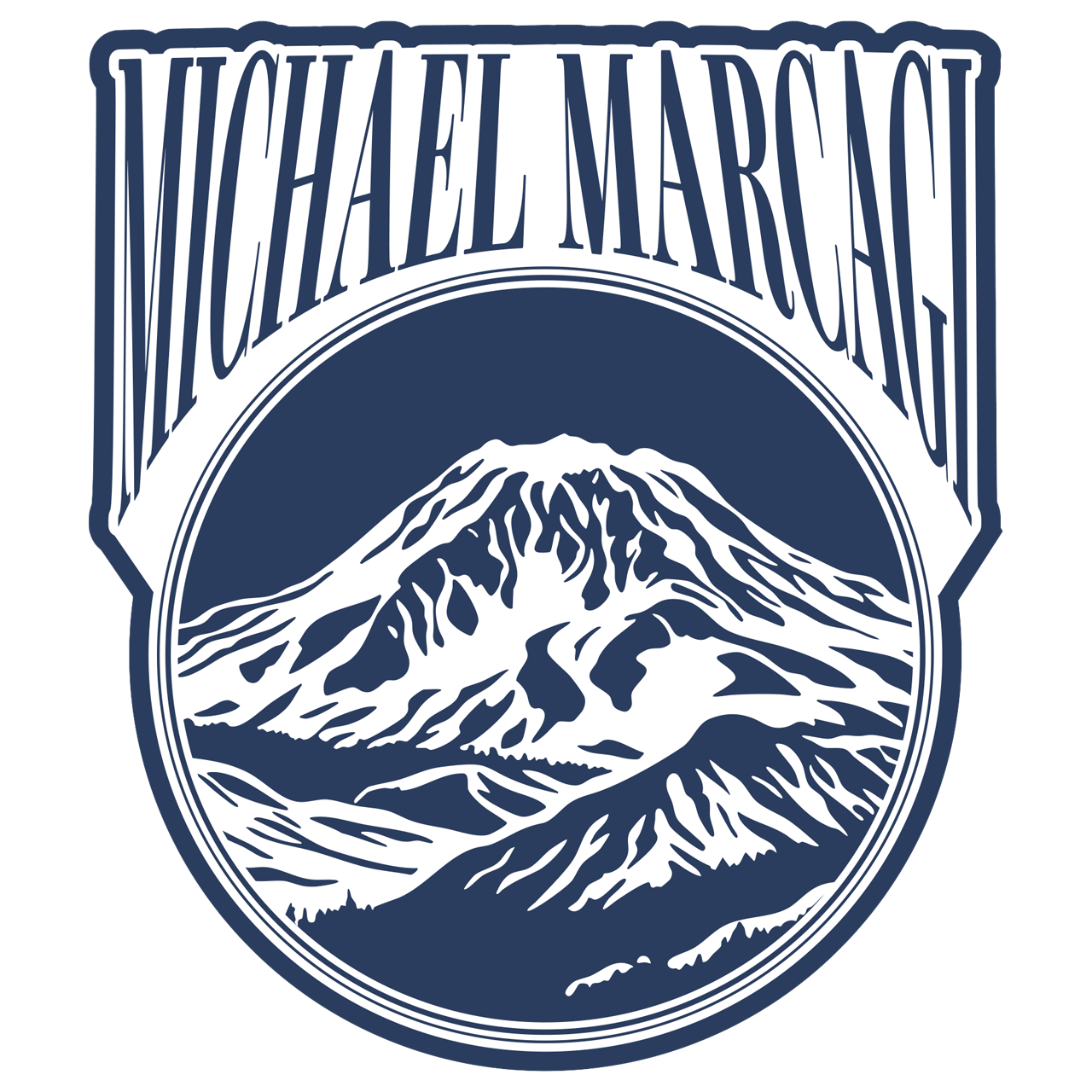 Mountain Badge Sticker